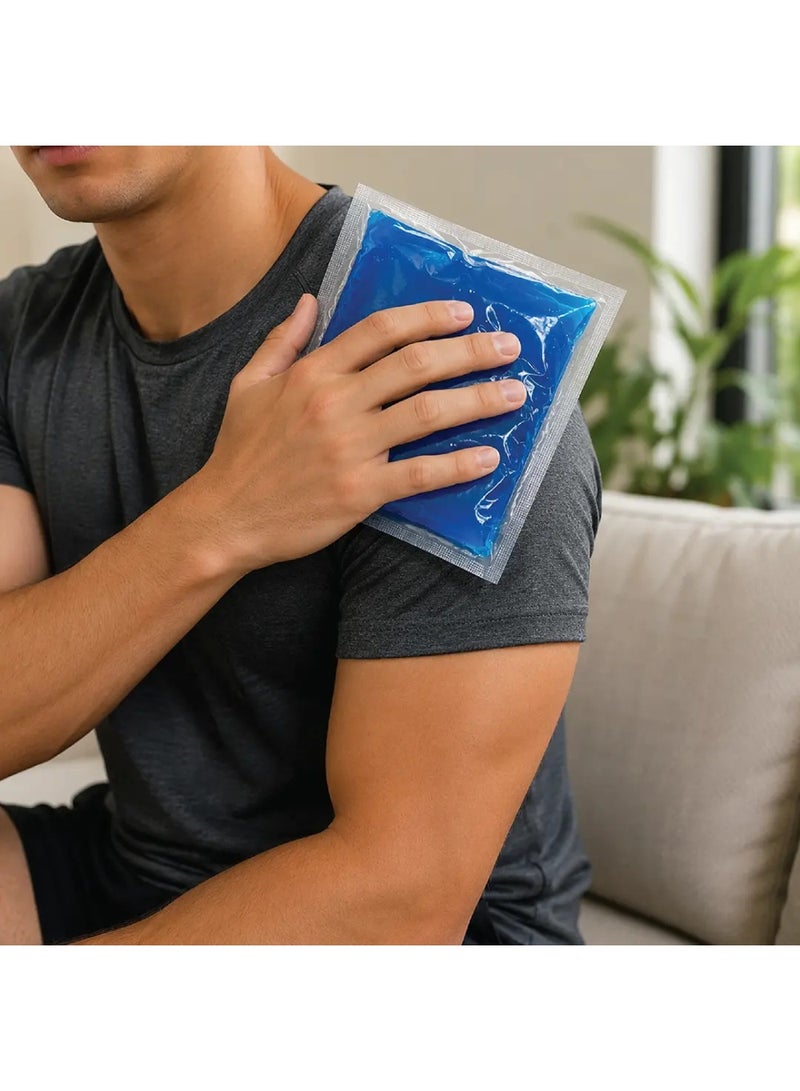 AID PLUS جيل حراري (13x13) – حزمة جل علاجية ساخنة وباردة لتخفيف الألم، استعادة العضلات وتقليل الالتهاب | SKU: 60632 - Image 4