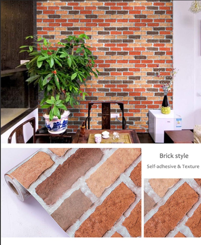 Eurotex Peel and Stick Wallpaper, Self Adhesive DIY Wall Sticker for Bedroom Hall Living Room Kitchen Home & Office, PVC Coated & Waterproof Surface Scratch Resistant – 45 x 600cm - Image 4