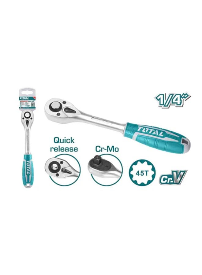 TOTAL Ratchet wrench 1/4 inch - THT106146