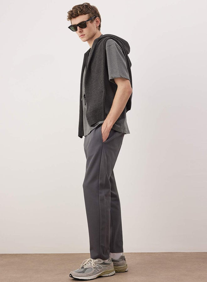 trendyol Anthracite Straight Fit Men's Trousers - Image 2