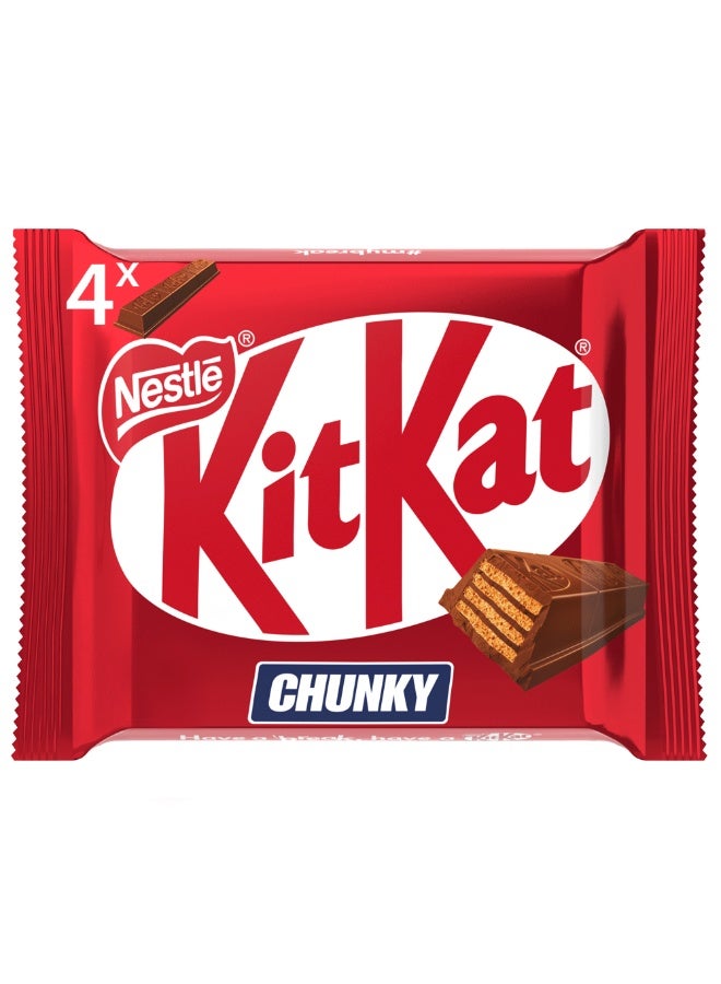 Kit Kat KitKat Chunky Chocolate Wafer Multipack (40g x 4) Special Price - Image 1