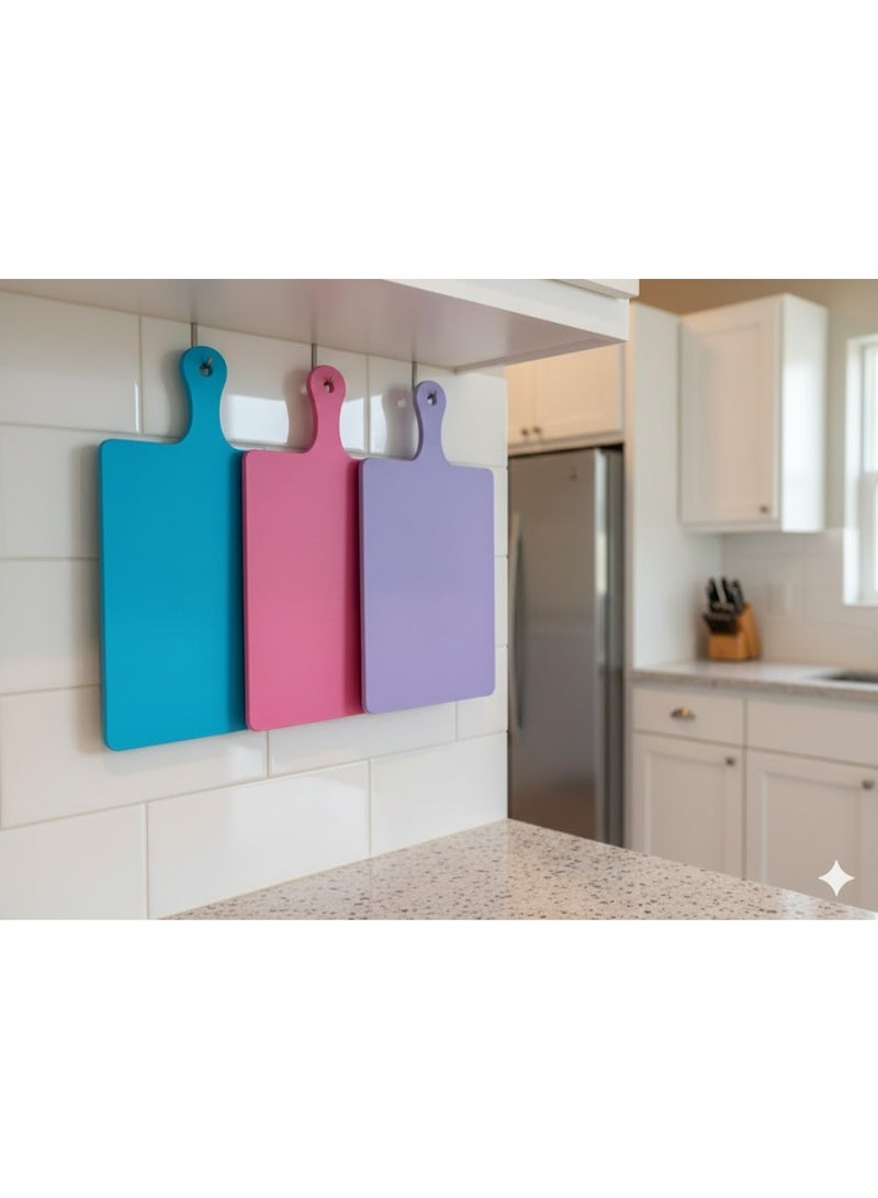 فافيلا بلانشة تقطيع بلاستيك متين   -كود 687 – سطح قوي غير قابل للانزلاق ومقبض مريح للاستخدام اليومي- متعدد الالوان - قطعة وحده - Image 1