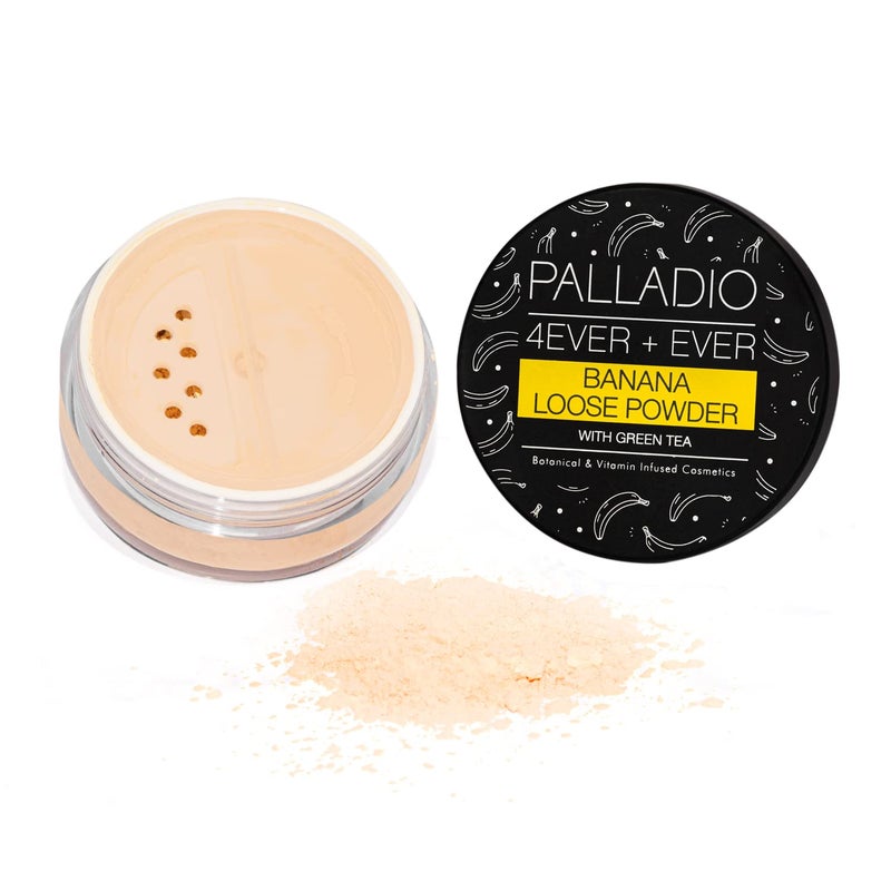 Palladio 4 Ever+Ever Mattifying Loose Setting Powder (Banana Powder) - Image 5
