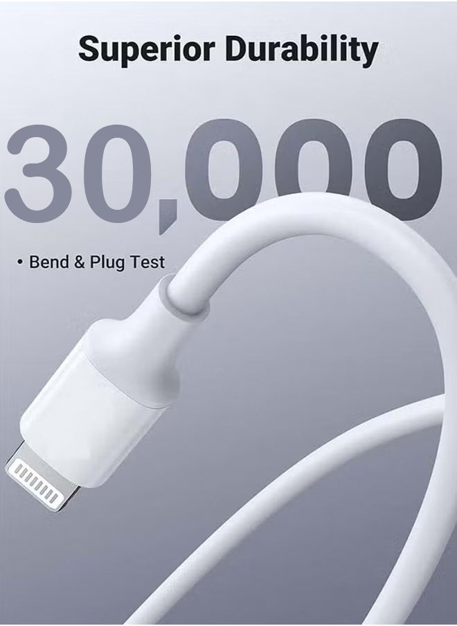 Vosiburo iPhone Charger Cable 1M[MFi Certified] USB C to Lightning Cable Fast Charging Power Delivery PD 20W iPhone Charging Cable for iPhone 14/14 Pro/14 Plus/14 Pro Max, iPad Pro, iPhone 8-13 All Series  - Image 5
