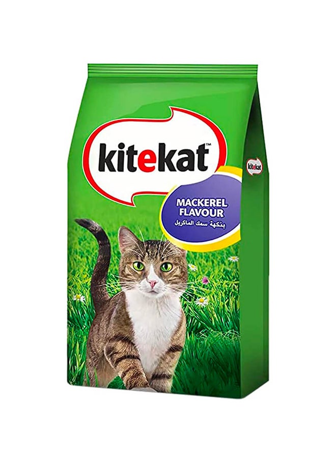 كيت كات كايتكات طعام قطط جاف بنكهة سمك الماكريل، 1.4 كيلو غرام