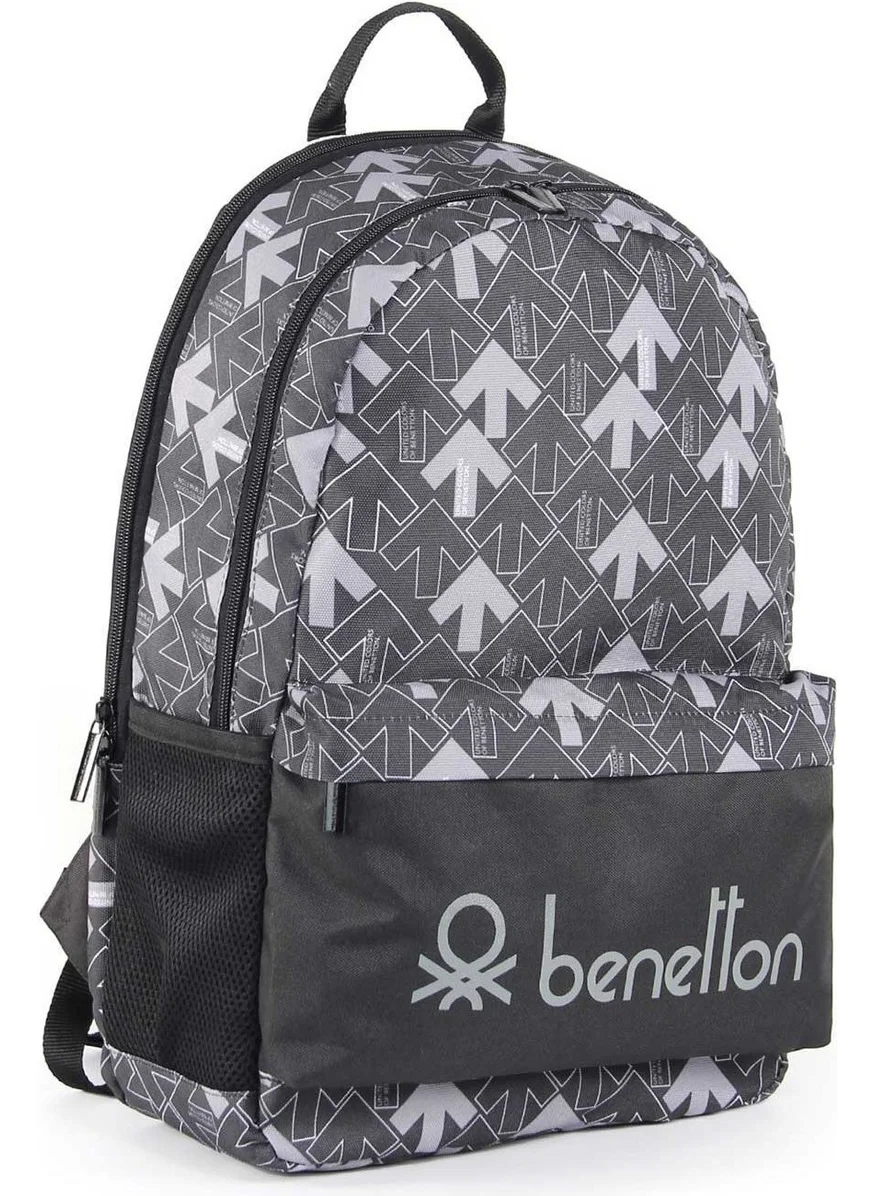 Benetton Unisex Kids Double Compartment Backpack 03738