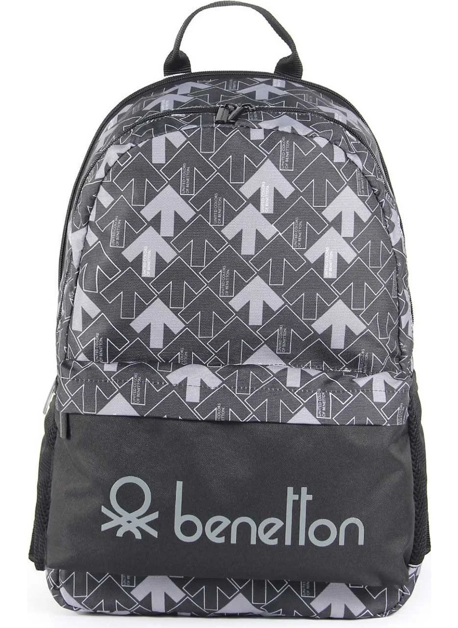 Benetton Unisex Kids Double Compartment Backpack 03738