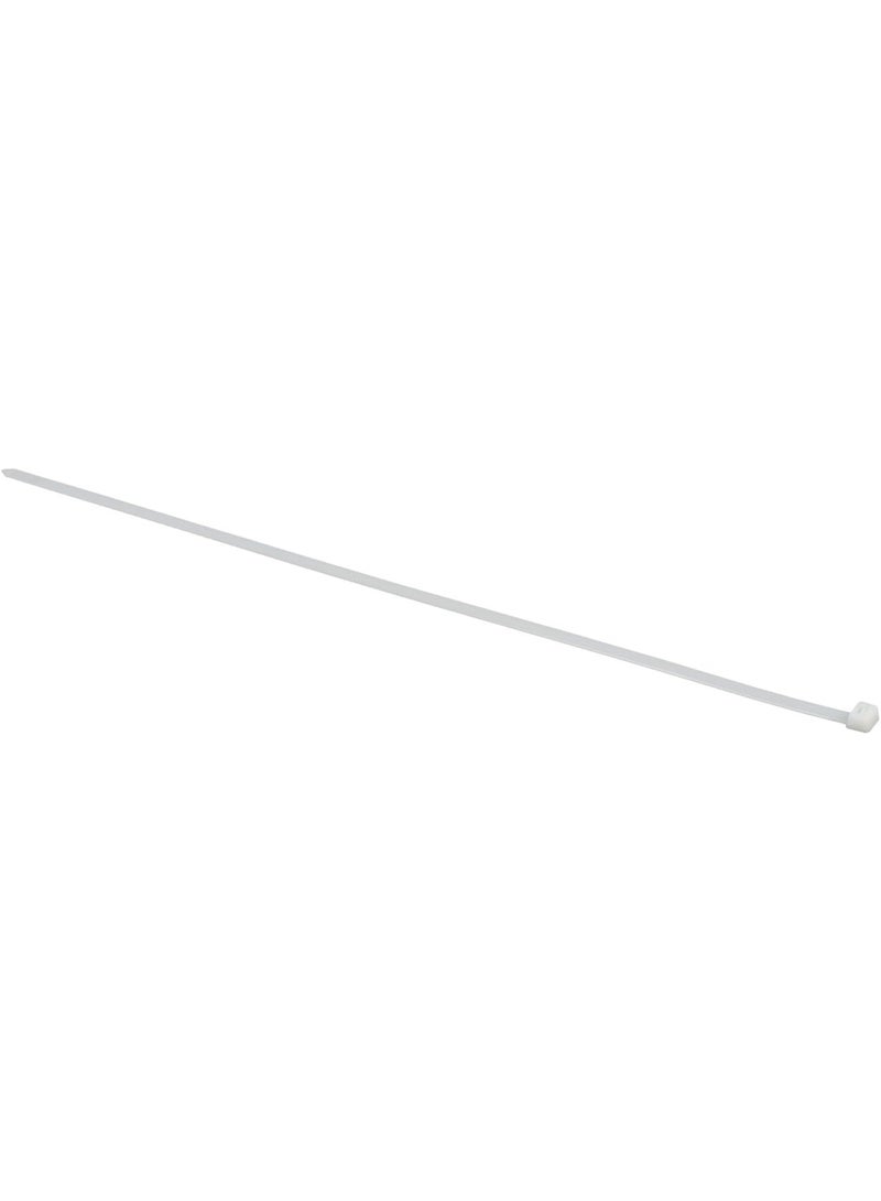 Cable Ties, Made of Polyamide, 370 x 4.4mm, Clear Colour, Smooth Rounded Edges, Super Durable, Self-Locking Cable Ties - Image 3
