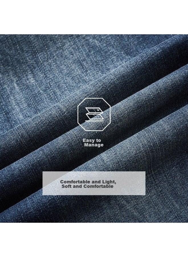 Joeone Men's Jeans Denim Pants S25 Spring Comfortable Breathable Elastic Long Pants For Men - Image 4
