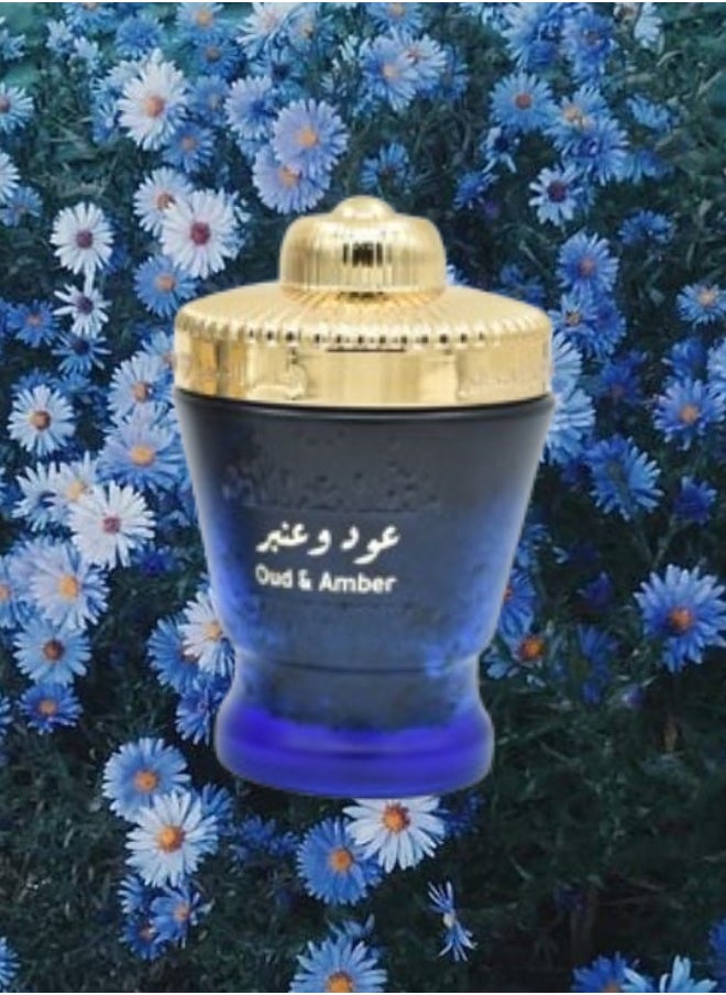 الماس للعطور بخور عود و عنبر 50 جرام  - Image 2