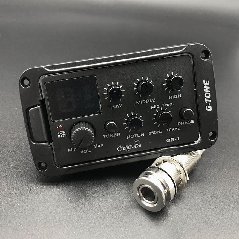 Genuine Little Angel G-Tone Folk Ukulele Chassis Pickup 3-Stage Equalizer With Tuner Function - Image 3