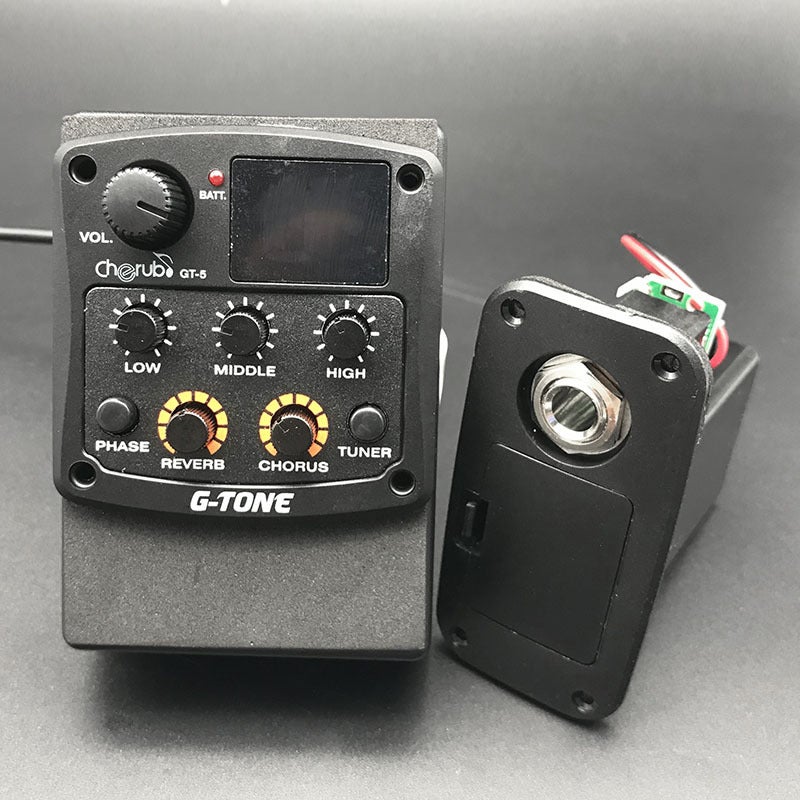 Genuine Little Angel G-Tone Folk Ukulele Chassis Pickup 3-Stage Equalizer With Tuner Function - Image 4