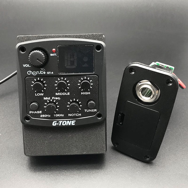 Genuine Little Angel G-Tone Folk Ukulele Chassis Pickup 3-Stage Equalizer With Tuner Function - Image 5