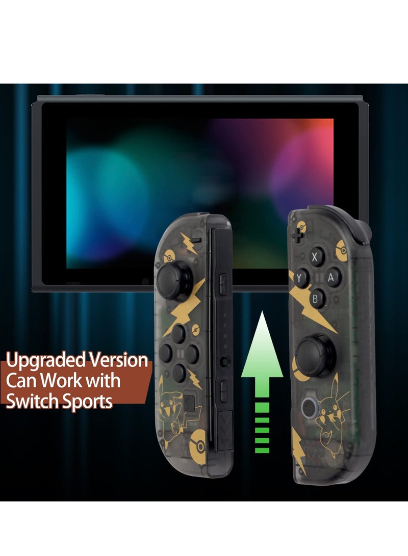 BORTONY Joy Con Controller Compatible with Nintendo Switch, Nintendo Switch Controller Replacement for Switch Joy Pad Wireless Controllers Support Dual Vibration/Wake-up/Motion Control - Image 5