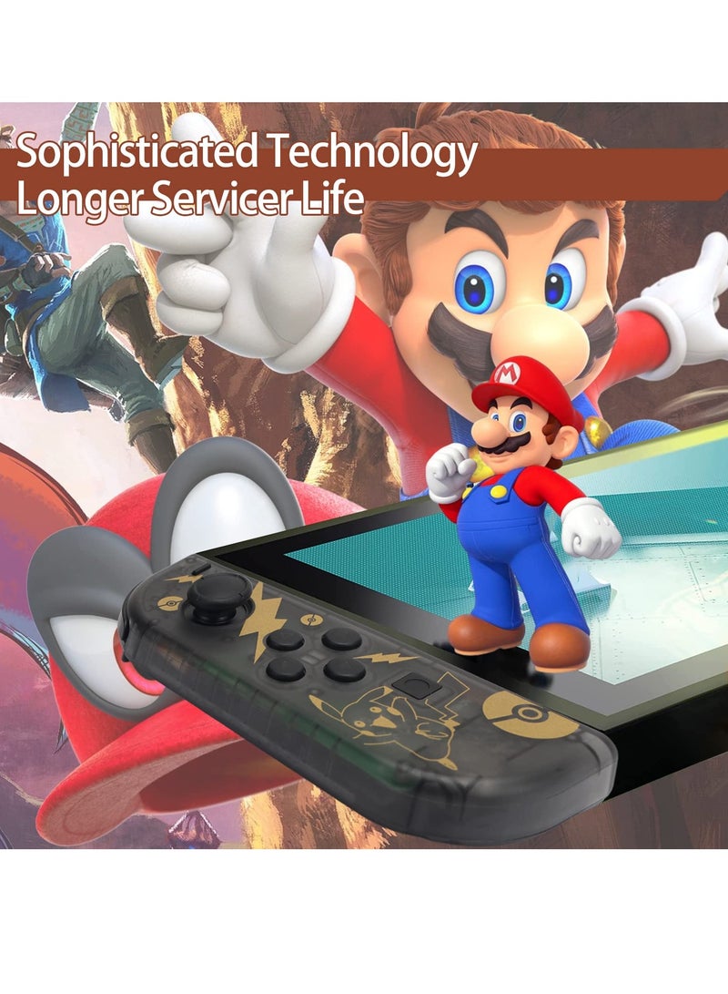 BORTONY Joy Con Controller Compatible with Nintendo Switch, Nintendo Switch Controller Replacement for Switch Joy Pad Wireless Controllers Support Dual Vibration/Wake-up/Motion Control - Image 2