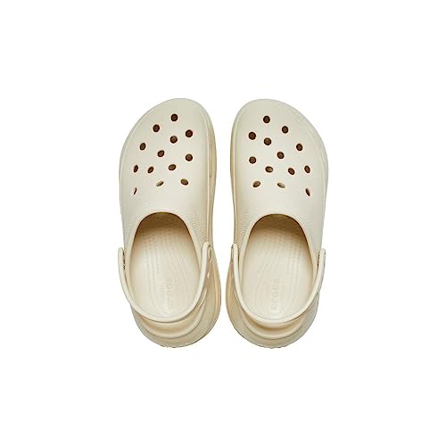 Crocs Mega Crush Clog - Unisex Clogs - Thermoplastic Upper - Adjustable Ankle-Sling - Flexible - Rubber Tread Bone Men's 7, Women's 9 Medium - Image 5