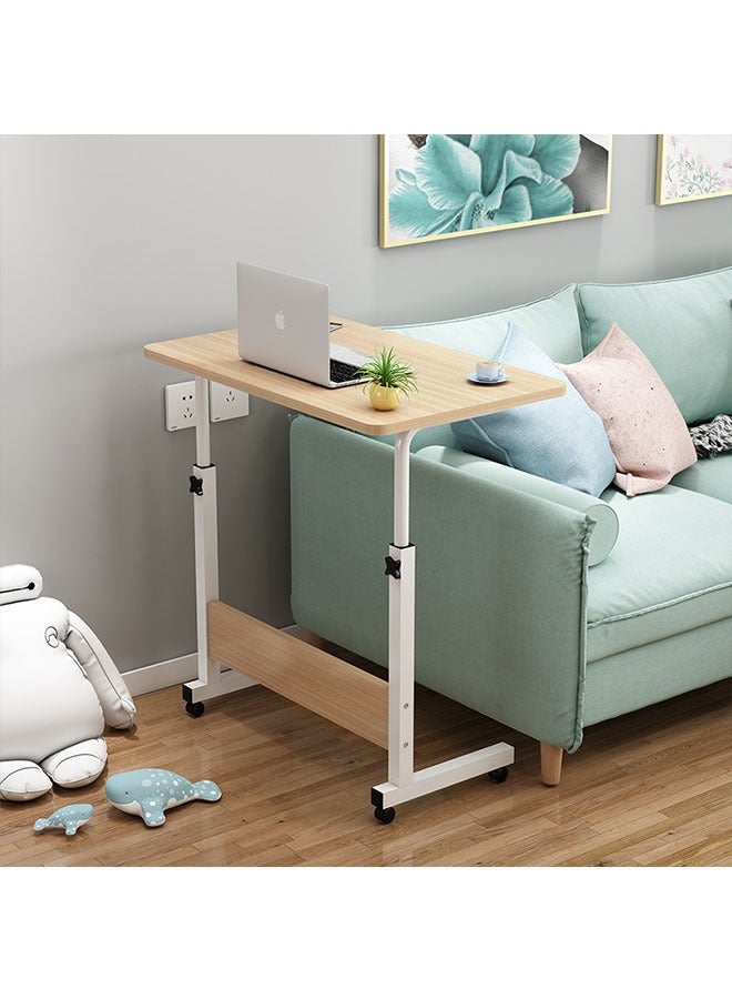 طاولة بجانب السرير قابلة للإزالة طاولة صغيرة بسيطة غرفة نوم المنزل طالب مكتب بسيط عنبر رفع كسول مكتب الكمبيوتر - Image 3