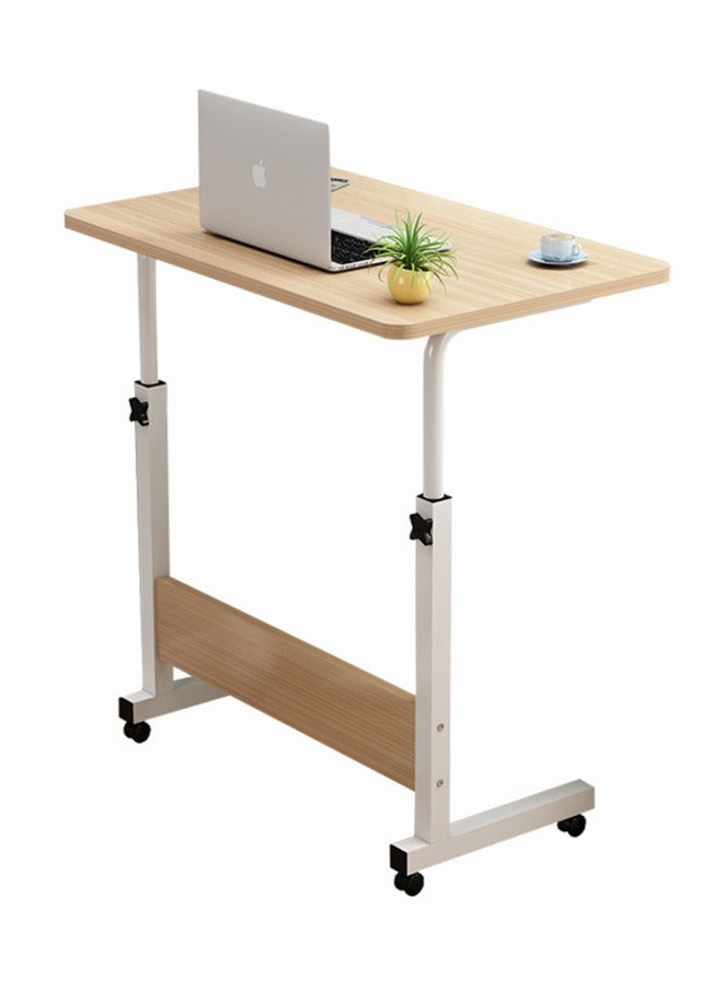طاولة بجانب السرير قابلة للإزالة طاولة صغيرة بسيطة غرفة نوم المنزل طالب مكتب بسيط عنبر رفع كسول مكتب الكمبيوتر - Image 1