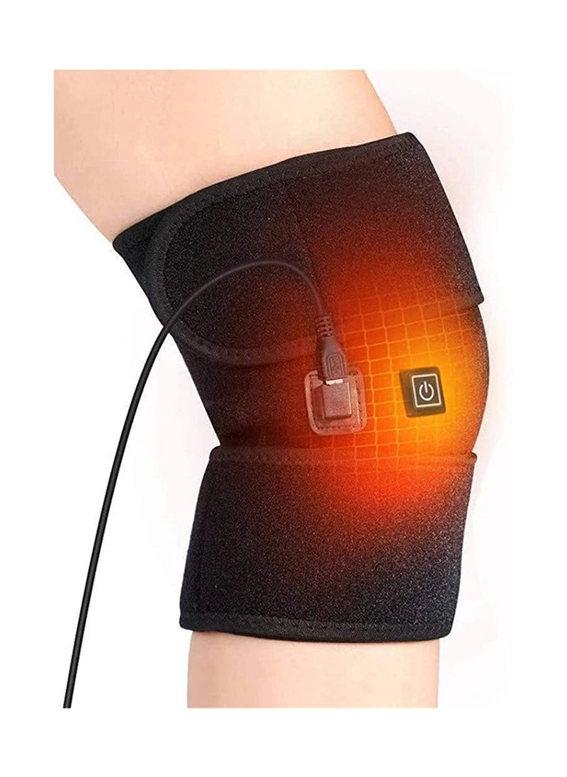 Generic - Heating Knee Pads, Knee Warmer, Heat Pad for Wrapping, Heated Knee Brace, Heat Therapy Compress, Joint Pain for Knee Stiffness, Strains Calf, Leg Arm - Image 1
