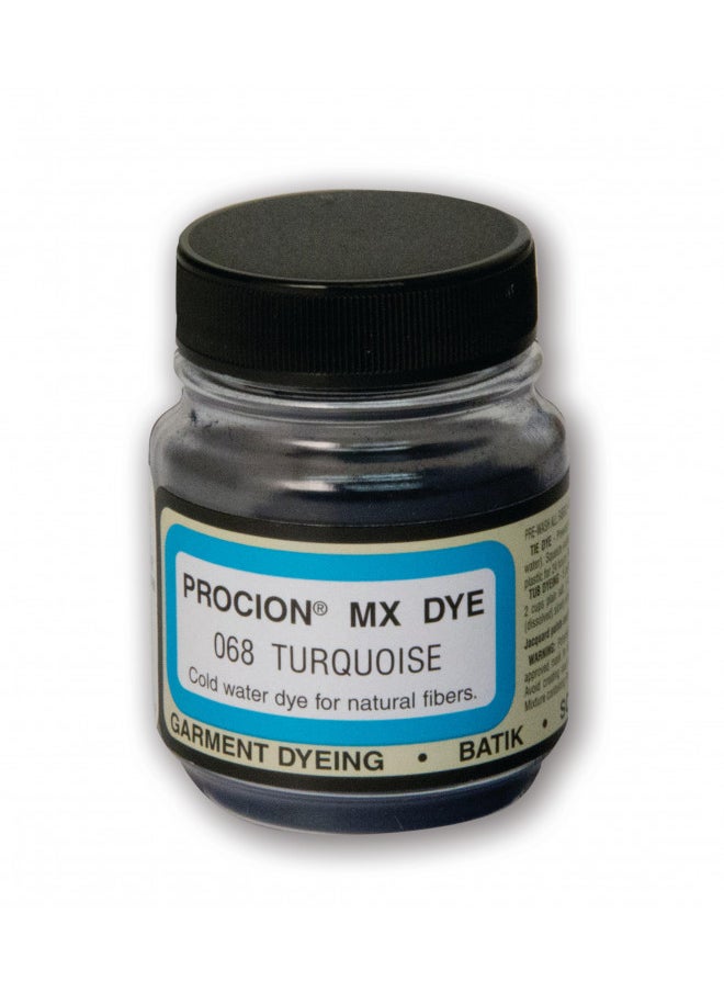 Jacquard Procion Mx Dye Turquoise .75Oz  - Image 1