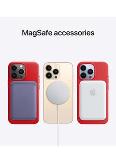 Wtech Apple iPhone 16 Pro Max 2024 Premium Soft Liquid Silicone Case Cover - Red  - Image 3