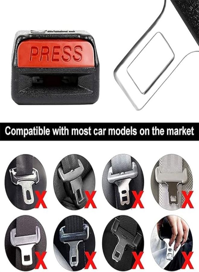 EasyLife 2pcs Car Seat Belt Extender Safety Seat Belt Lock Plug Socket Belt Pad Extender Buckle Plug Clip Car Accessories  - Image 3