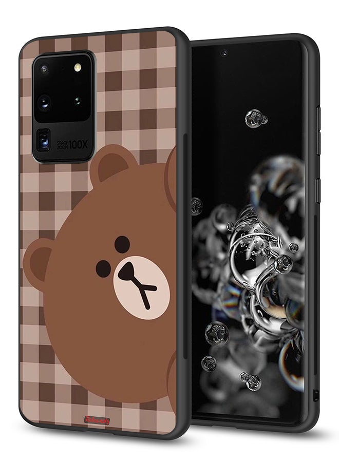 Tolwak Samsung Galaxy S20 Ultra Protective Case Cover Teddy Bear - Image 1