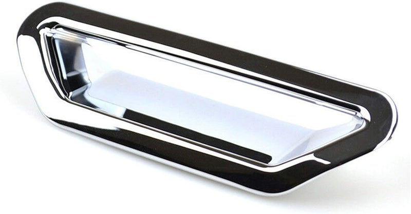 QASULER Chrome Rear Trunk Tailgate Door Handle Cover Trim - Image 2