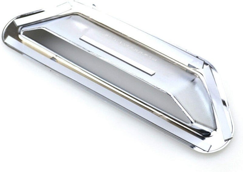 QASULER Chrome Rear Trunk Tailgate Door Handle Cover Trim - Image 1