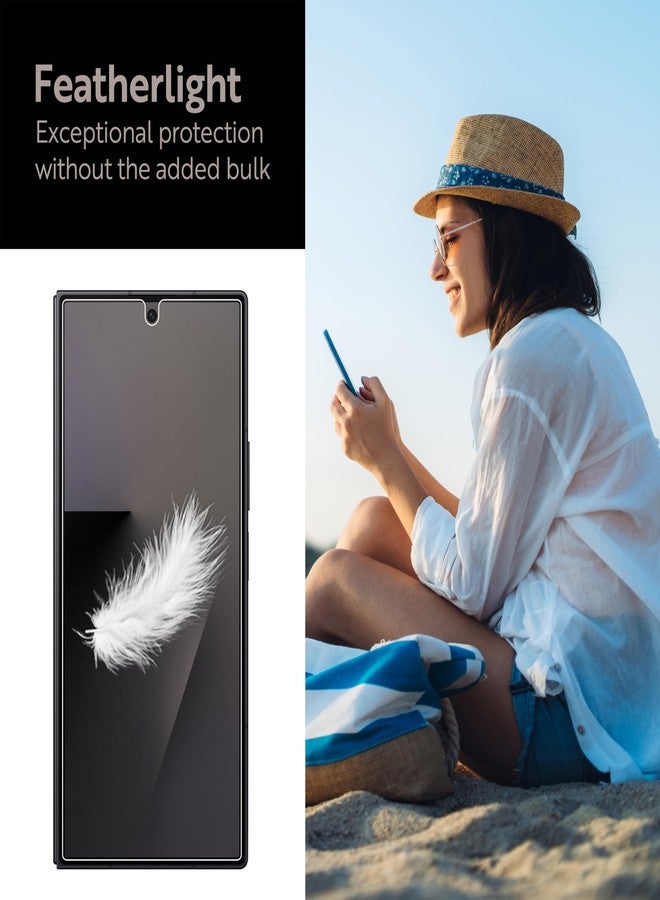 ArmorSuit 2 Pack Paper-Feel Texture Front Screen Protector for Samsung Galaxy Z Fold 7 Case Friendly MilitaryShield Matte Film - Made in the USA - Image 4