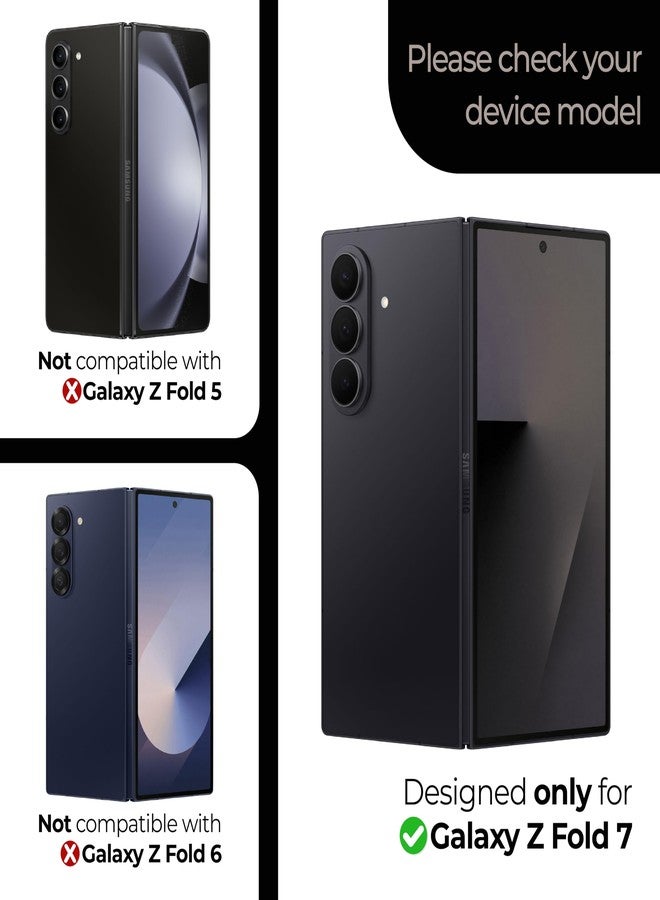 ArmorSuit 2 Pack Paper-Feel Texture Front Screen Protector for Samsung Galaxy Z Fold 7 Case Friendly MilitaryShield Matte Film - Made in the USA - Image 2
