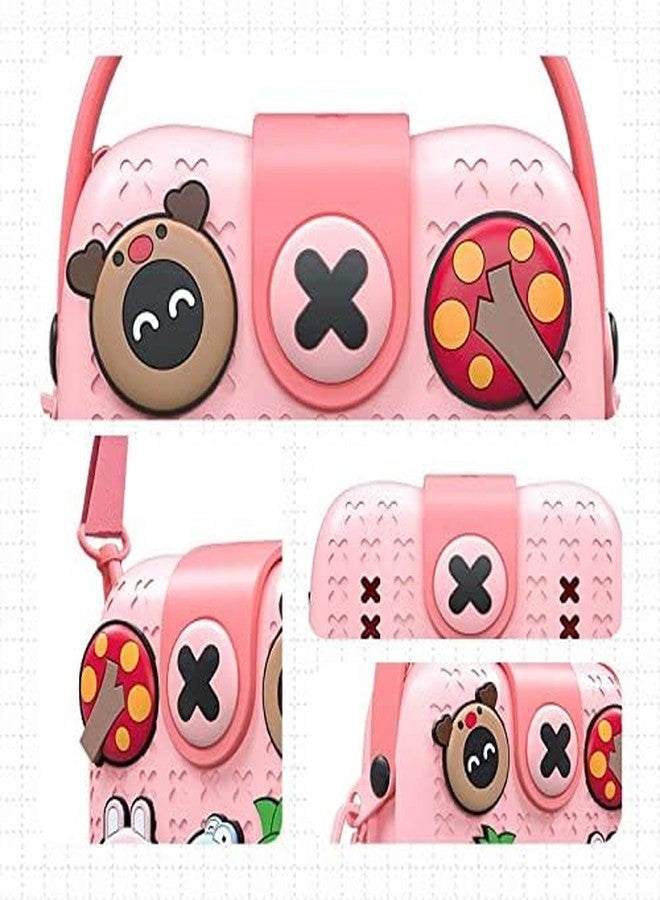 Oupstrive Cartoon Soft Silicone Sling Bag for Girls - Cute Crossbody Shoulder Bag, Lightweight Mini Purse for Kids, Stylish Sling Bag for Toddlers & Girls (Multicolor. Pack of 1) - Image 5