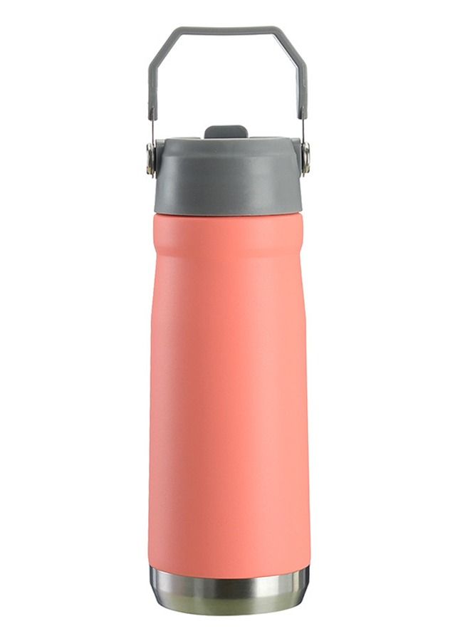 Taiahiro Stainless Steel Bottle with Straw, Vacuum Insulated Water Bottle for Home, Office or Car, Reusable Leakproof Cup with Straw and Handle - Image 1