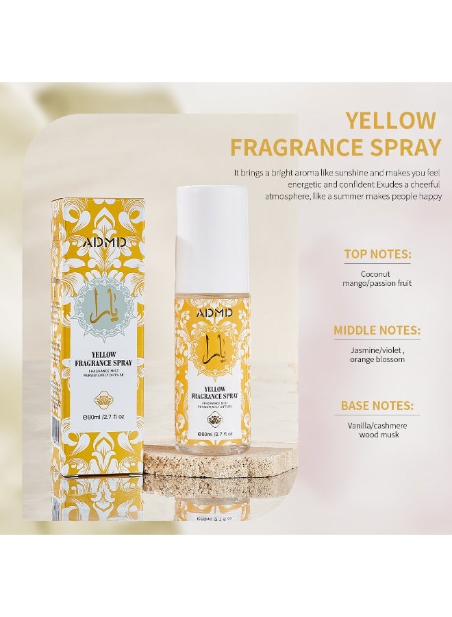 أ.د.م.د.م.د عطر ADMD عطر غير الكحول رذاذ أصفر صفراء - Image 1