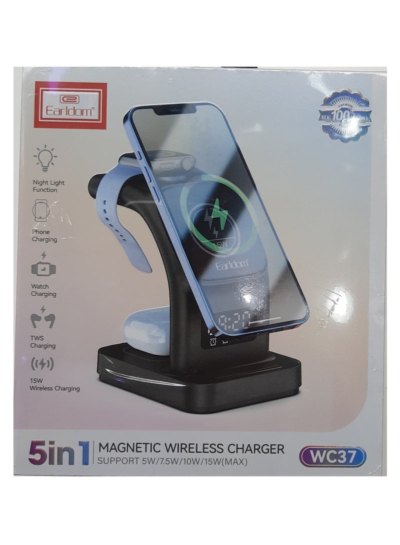 أيرلدوم شاحن لاسلكي مغناطيسي 5 في 1 - Image 1