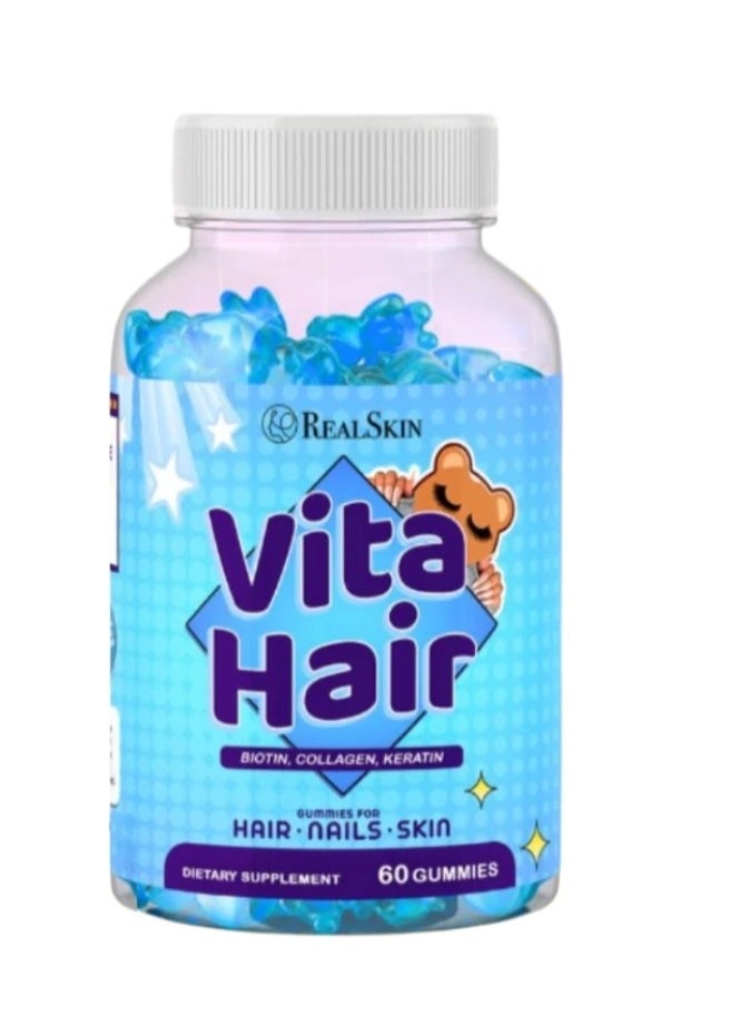 Real Skin VitaHair - Gummies For Hair, Nail And Skin  - Image 1