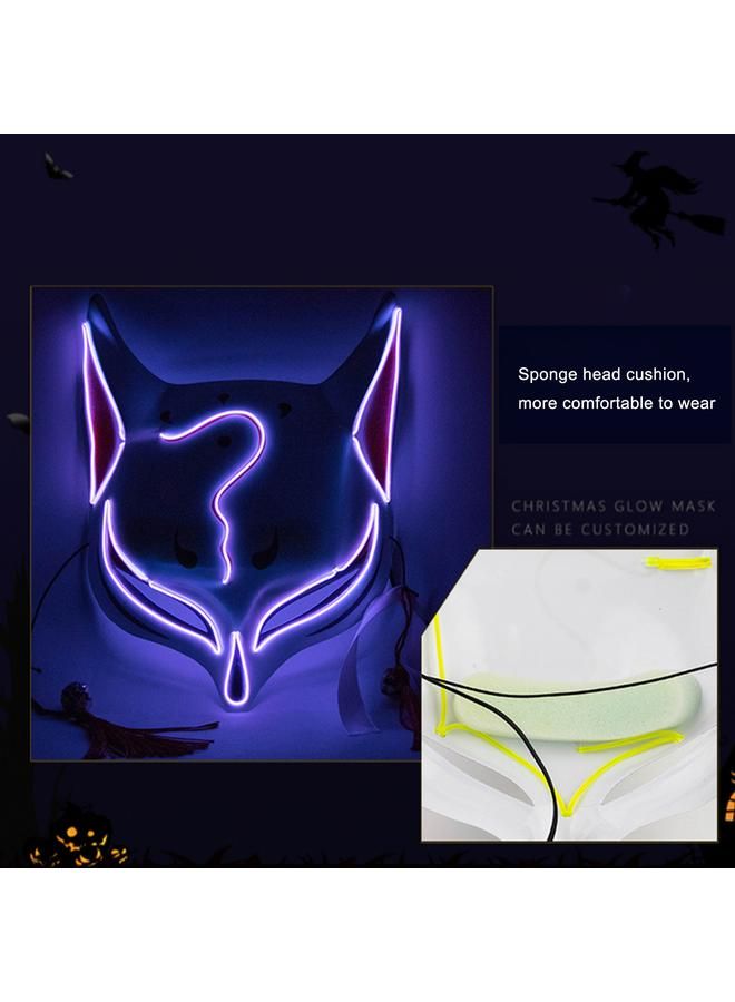 Led Personality Fox Mask Led Mask