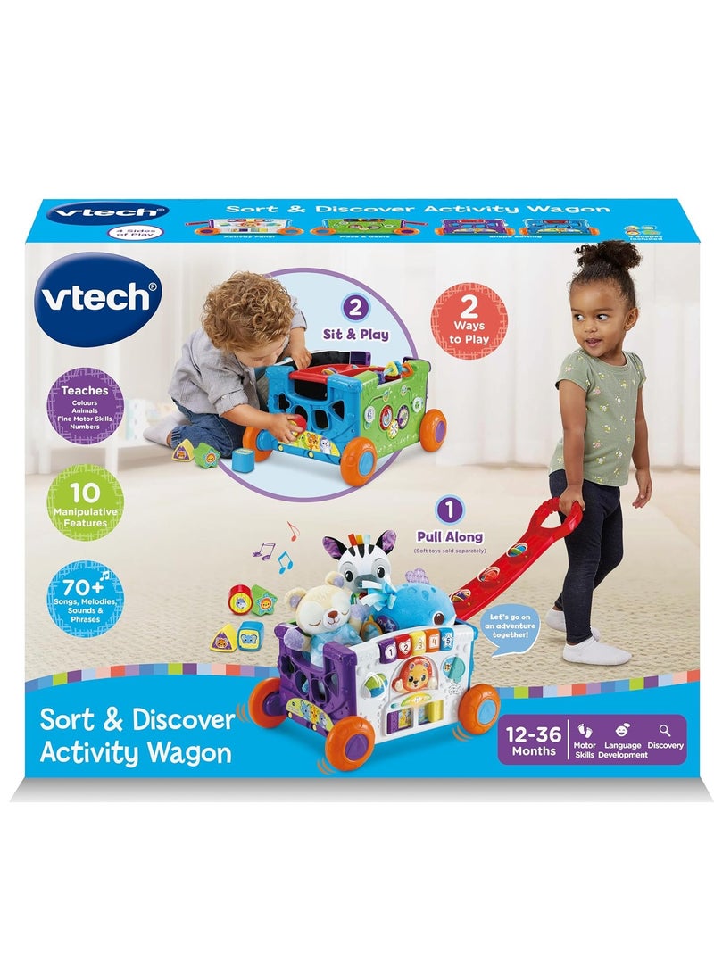 vtech - VTech Sort & Discover Activity Wagon - Image 1