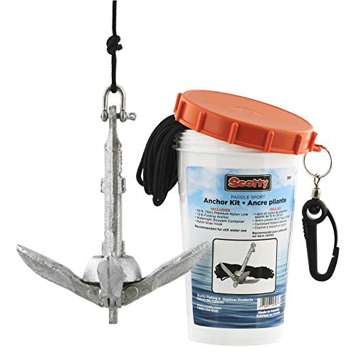 Scotty #797 Anchor Pack w/ 1.5-Pound Anchor Line in Watertight Jar,BLACK,Small - Image 3