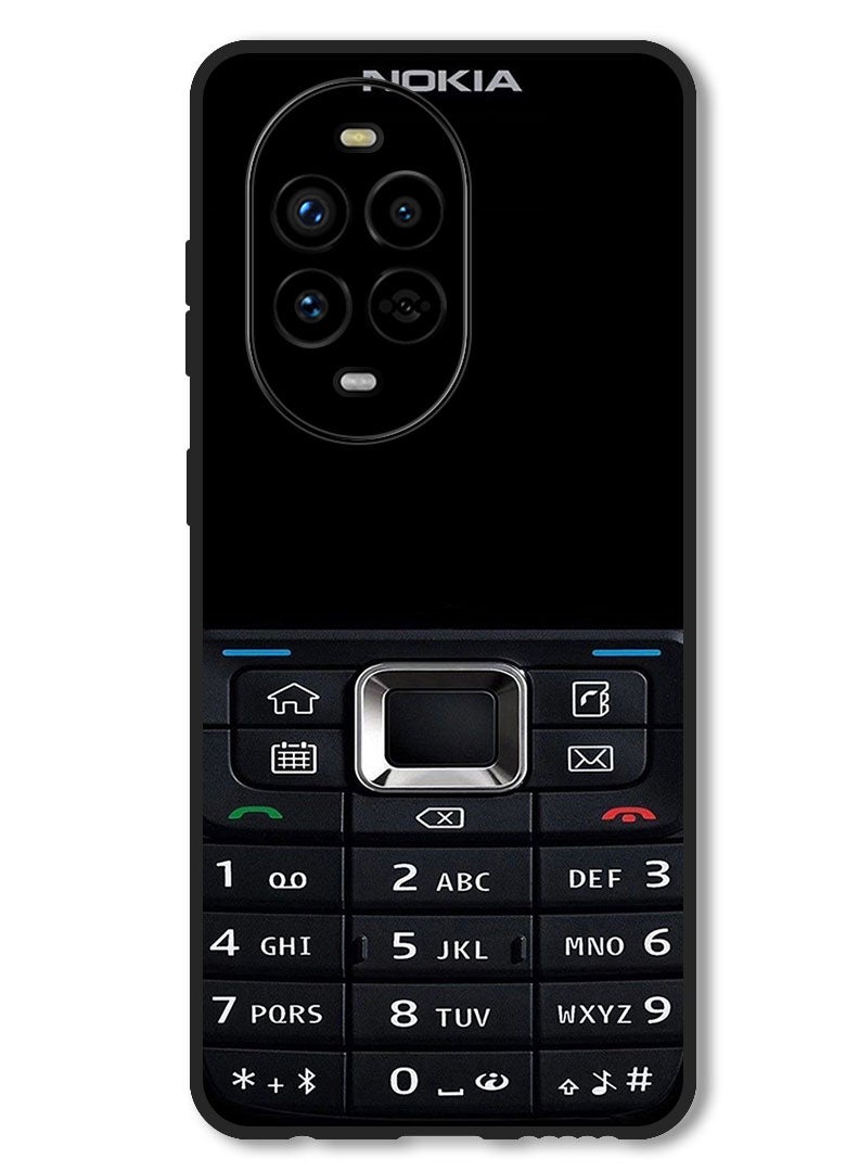 Theodor Case Compatible with Huawei Nova 13 Pro Protection Shockproof Bumper Cover Old Phone Pattern - Image 1