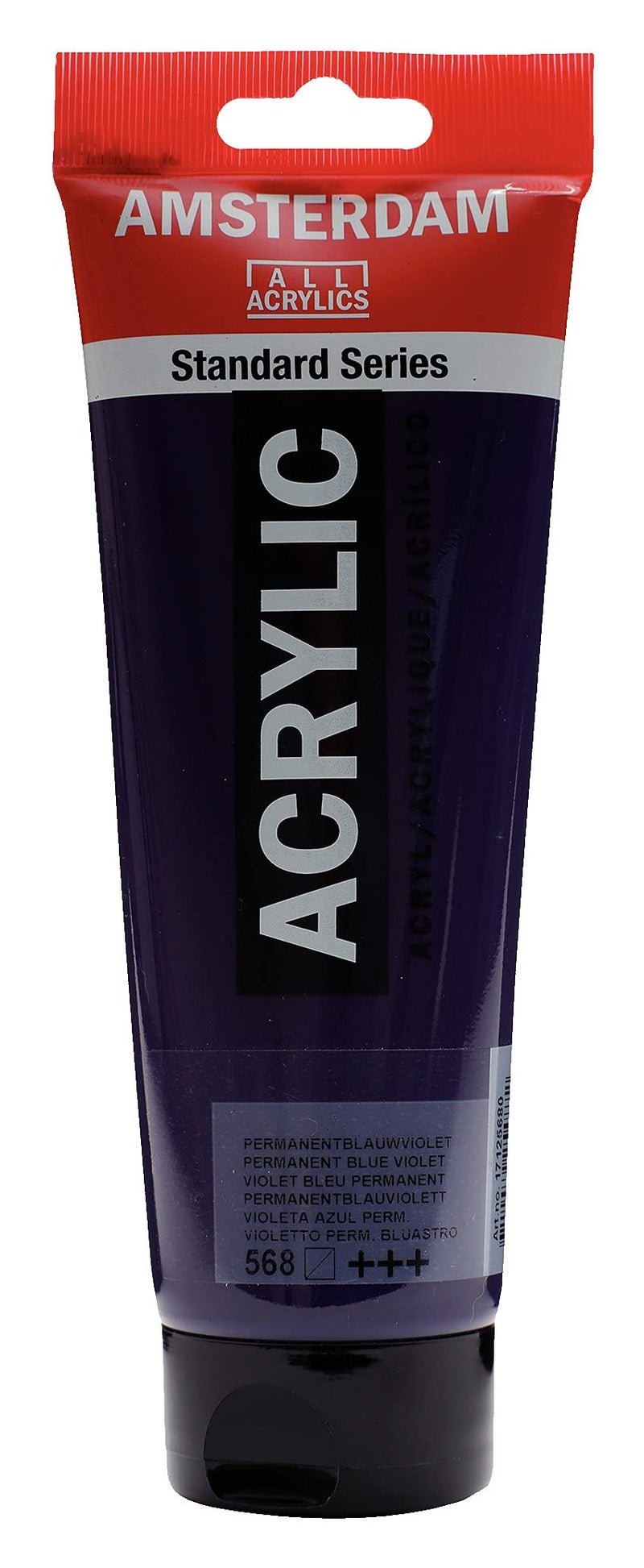 Amsterdam Standard Series Acrylic Tube 250ml Permanent Blue Violet 568 17125680 - Image 2
