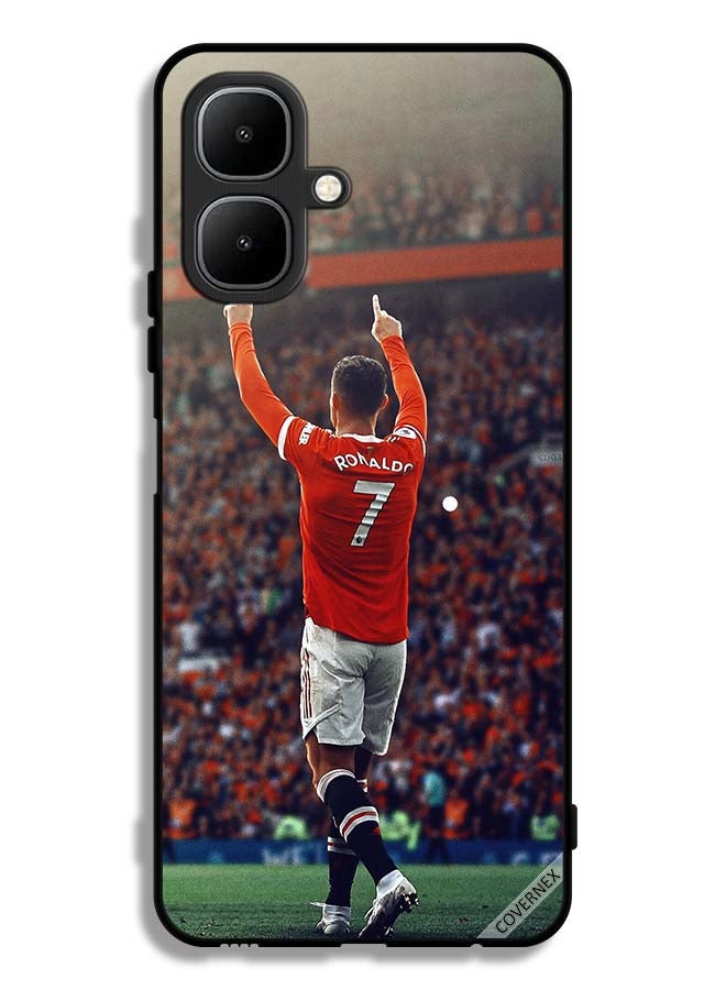 Covernex Tecno Pop 10 Protective Case Cover CR7 Ronaldo Portrait