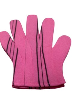 CLOVE Exfoliating Scrub Bath Mitten Pink 