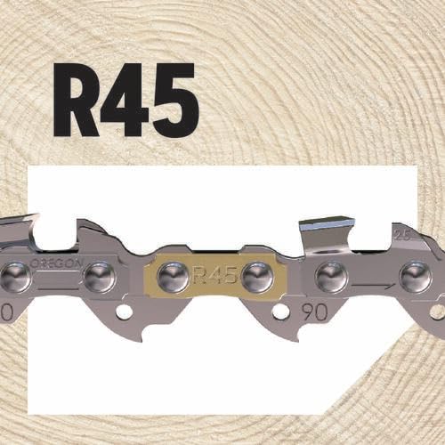 Oregon R45 AdvanceCut Chainsaw Chain for 12-Inch Bar, 45 Drive Links, low-kickback chain fits Dewalt, Craftsman, Makita and more - Image 4