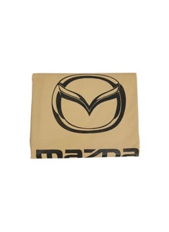 mazda 2 Pcs Set Car Seat Cover, High Quality Universal Car Seat Dust Dirt Protection Cover, Extra Protection For Your Seat, Beige  - Image 4