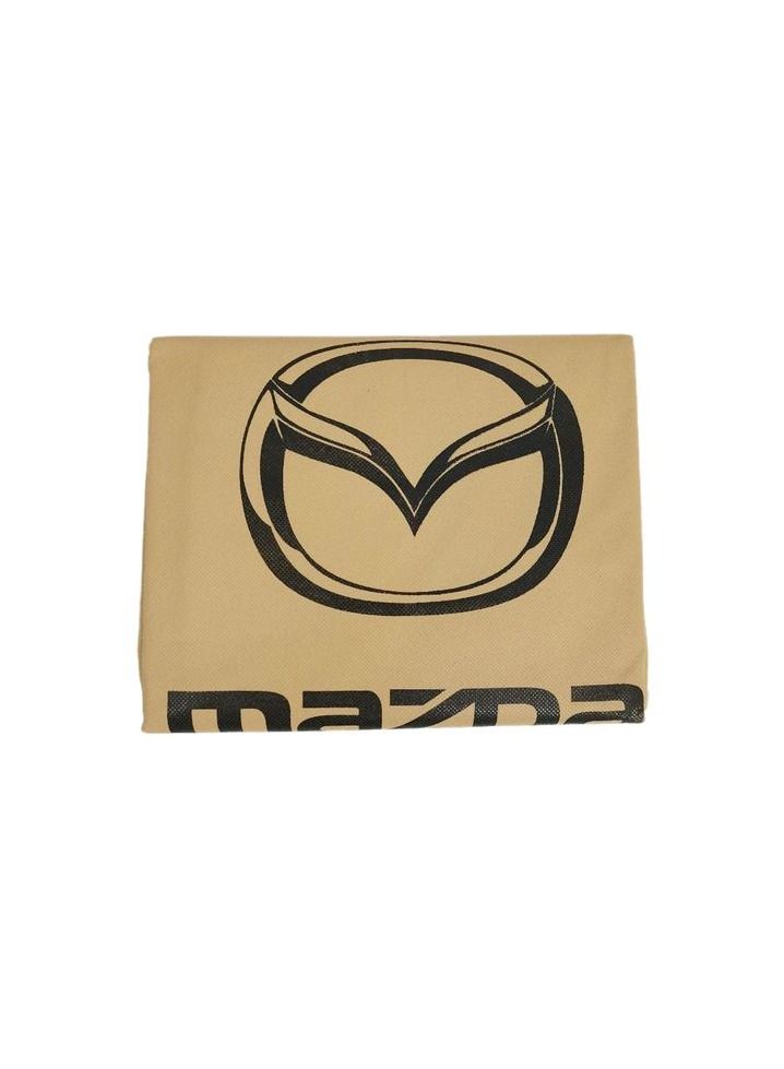 mazda 2 Pcs Set Car Seat Cover, High Quality Universal Car Seat Dust Dirt Protection Cover, Extra Protection For Your Seat, Beige - Image 4