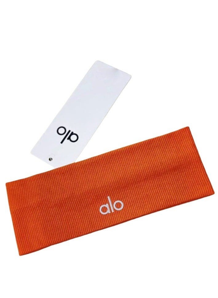 alo Running Hair Bands For Women, Girls' Sport Headbands, Sweat Bands for Sweat-Wicking, Soft Head Bands for Sports, Yoga  - Image 1