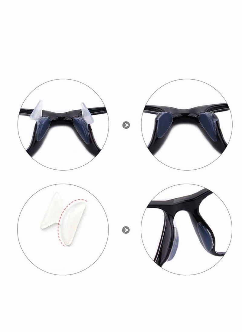Generic - 19 Pairs Eyeglasses Retainers Eyeglass Ear Hook Silicone Anti slip Eyeglass Holder Round Eyeglass Retainers Suitable for Sunglasses Reading Glasses - Image 1