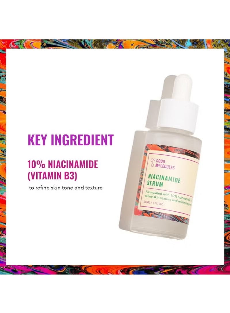 Good Molecules Niacinamide Serum - 10% Niacinamide Balancing B3 Facial Serum for Acne, Tone, Texture - Brightening and Hydrating Skincare for Face - Image 4