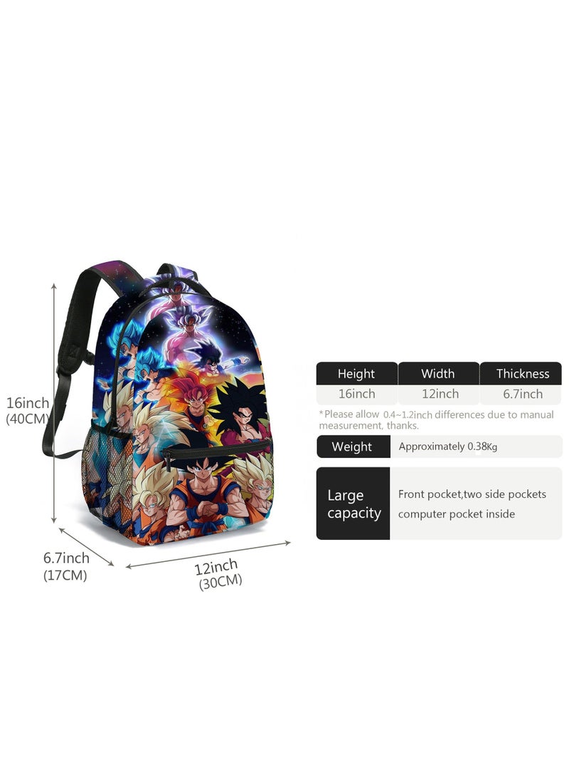 Dragon Ball New Primary And Secondary School Students' schoolbags Children's Backpacks 40*17*30cm - Image 2